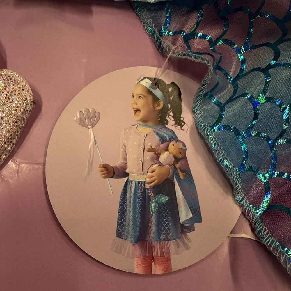 Mermaid Dress-up Costume Ages 3-6